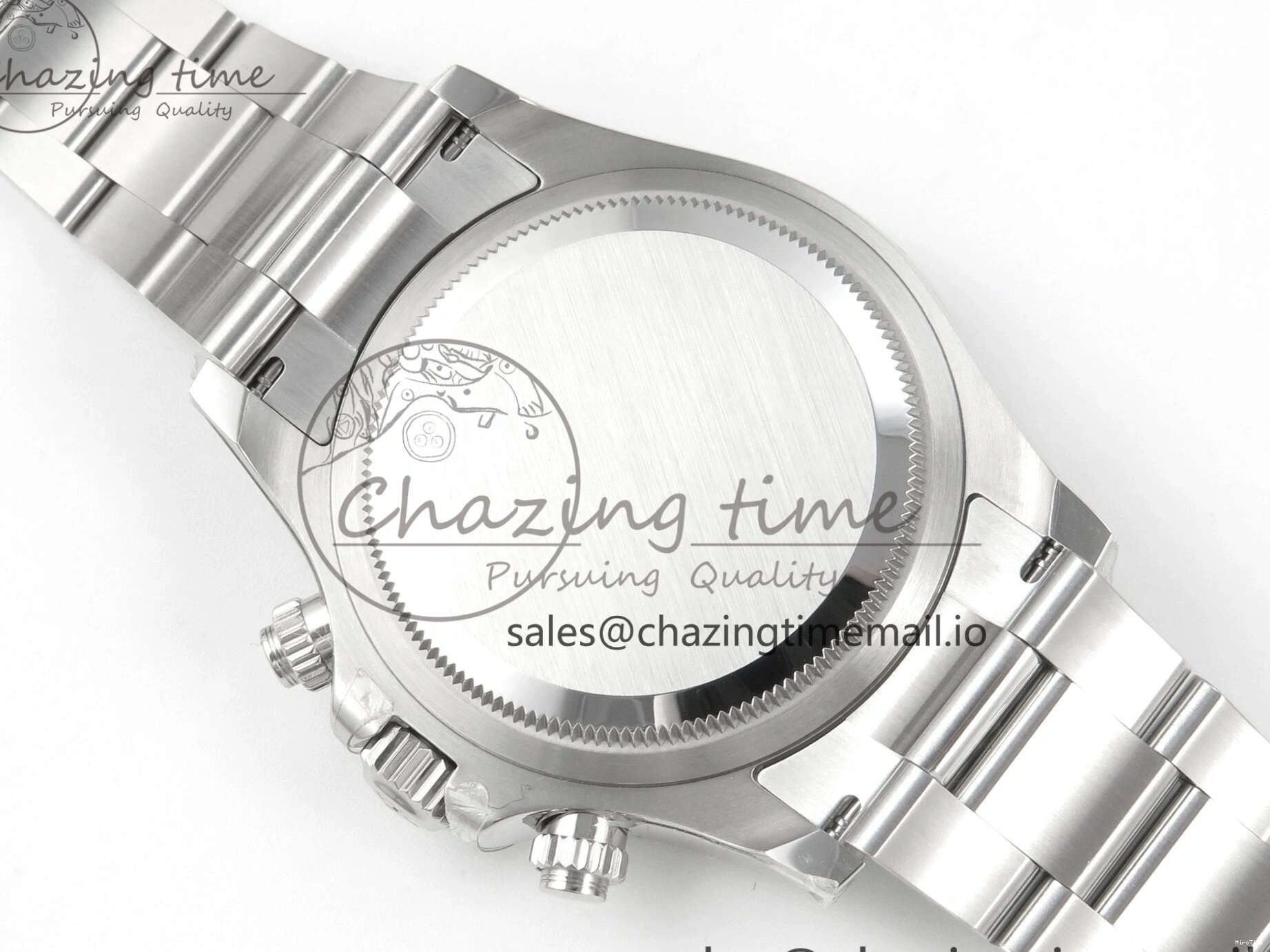 MiroTime 0323 Refined Daytona 126500 VSF 1:1 Best Edition 904L Steel White Dial on SS Braclet DD 1238